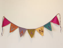 Load image into Gallery viewer, customised bunting
