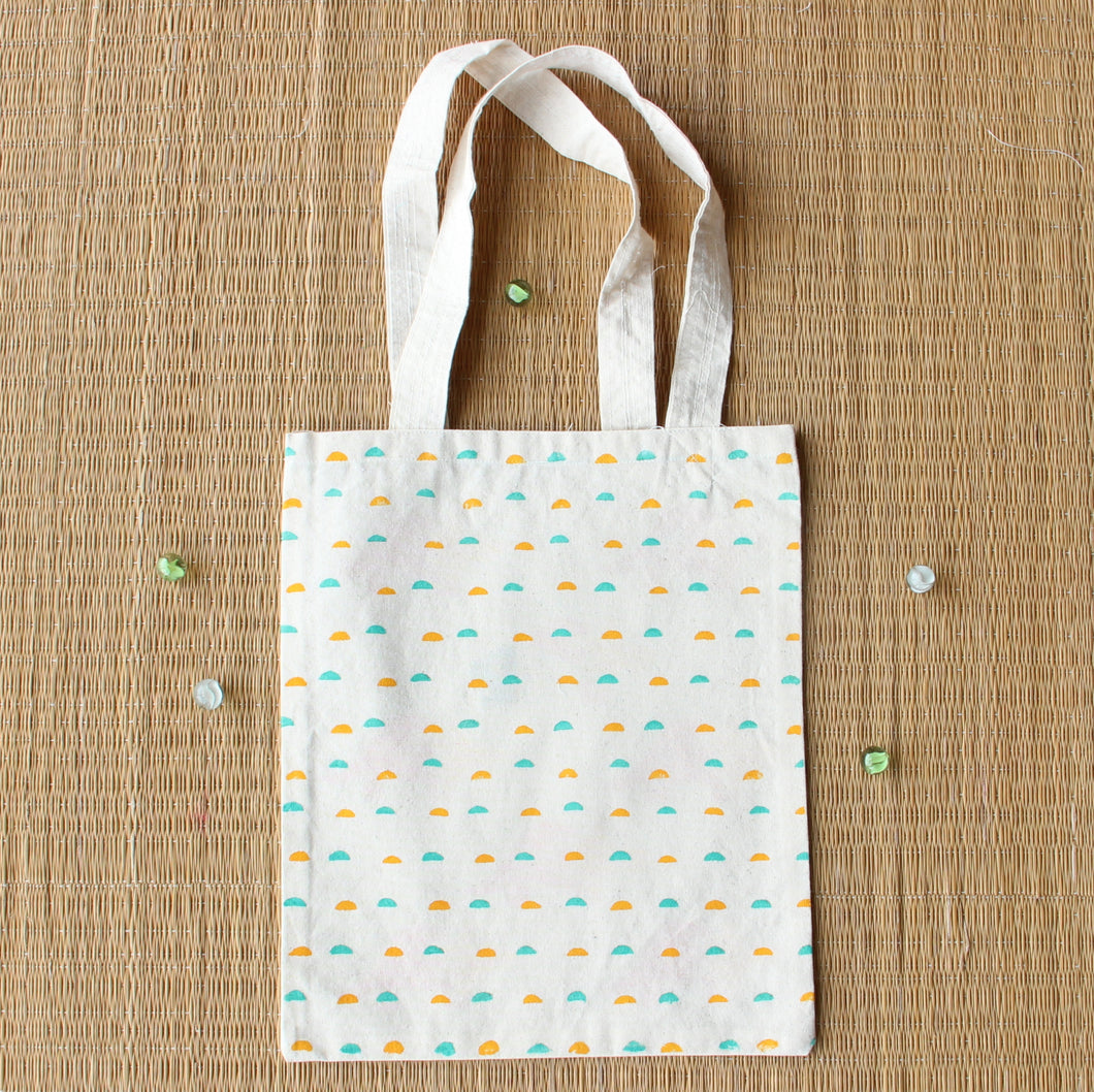bumpity bum tote bag turquoise