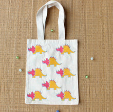 Load image into Gallery viewer, dino didi tote bag mustard
