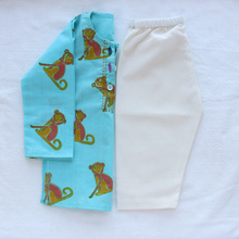 Load image into Gallery viewer, monkool kurta with white pyjamas (Set of 2)
