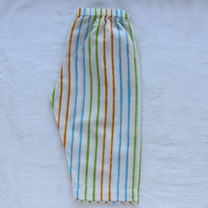 monkool kurta with striped pyjamas (Set of 2)